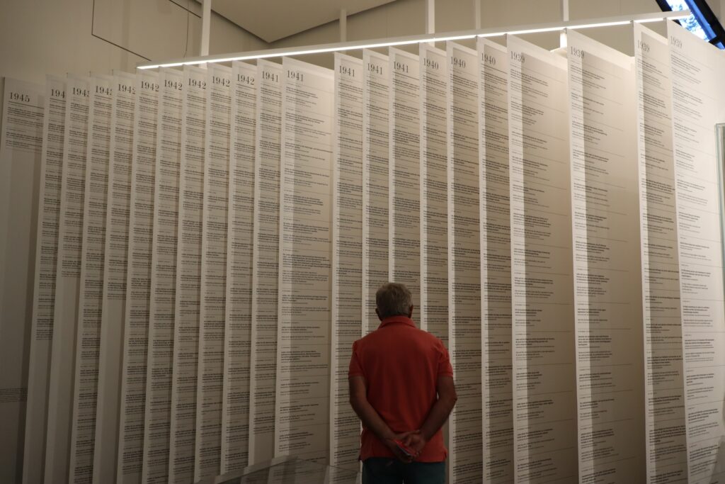 Timeline of Holocaust in AHEC