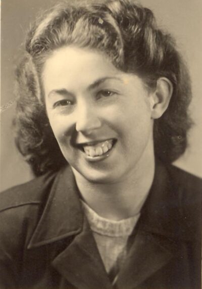 Agnes smiling in photo