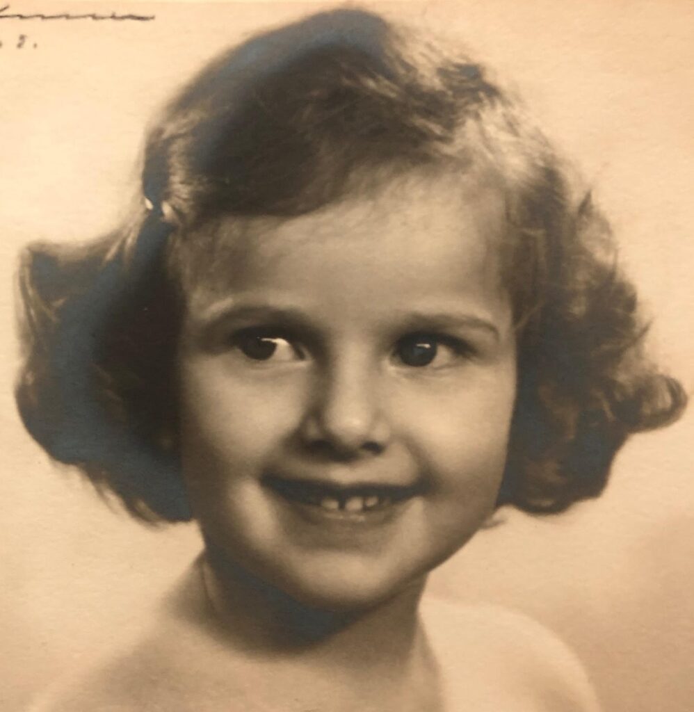 Elaine Katz photo as a child