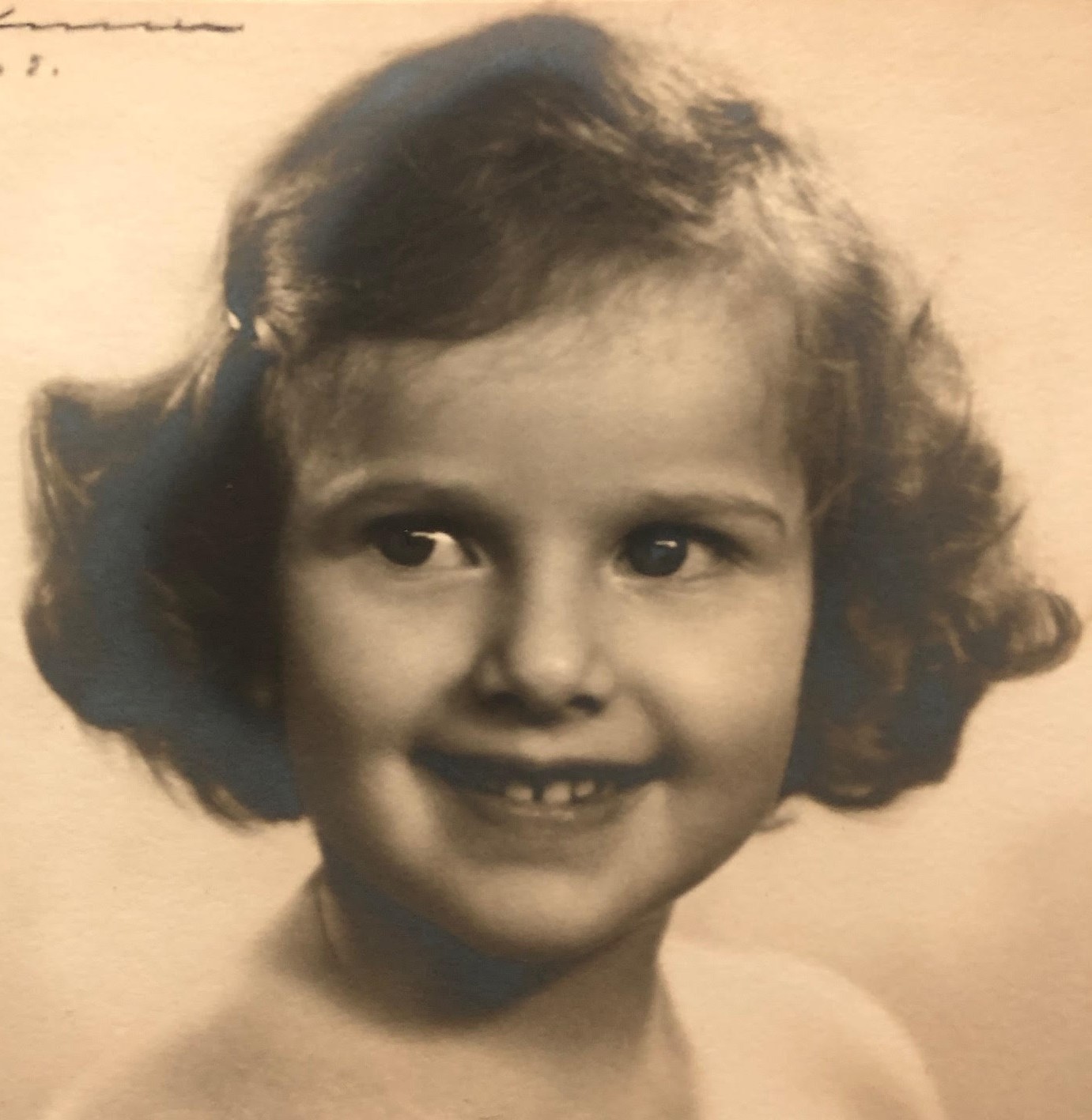 Elaine Katz photo as a child