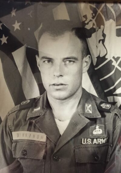 Man wearing military uniform