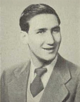 Yearbook image of holocaust member
